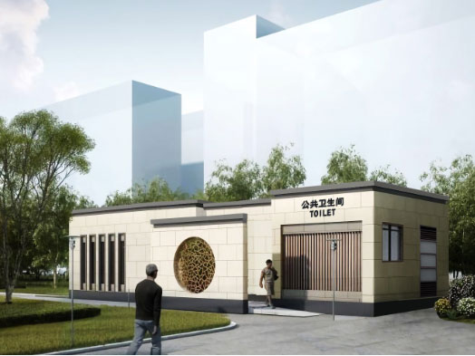 天安乡豪华组装型移动厕所